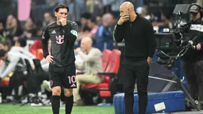 ميسي مع خافيير ماسكيرانو