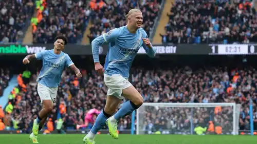 إيرلينغ هالاند نجم مانشستر سيتي