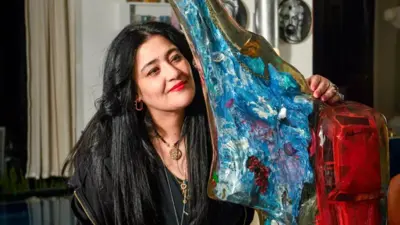 الفنانة التشكيلية شاليمار شربتلي