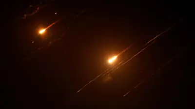 صواريخ إيرانية إلى إسرائيل