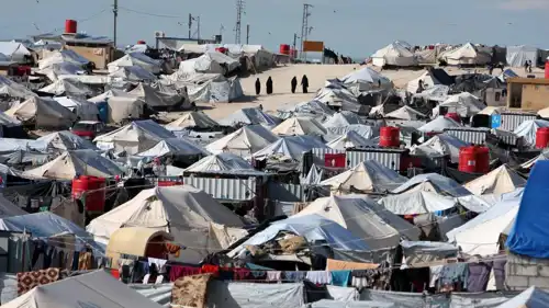 مخيم الهول شمالي سوريا