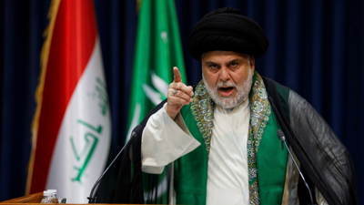 الزعيم الشيعي مقتدى الصدر