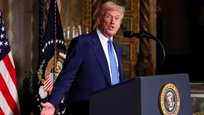  الرئيس الأمريكي دونالد ترامب