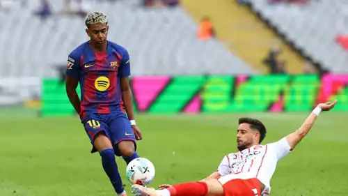 مباراة برشلونة وجيرونا في الدوري الإسبان