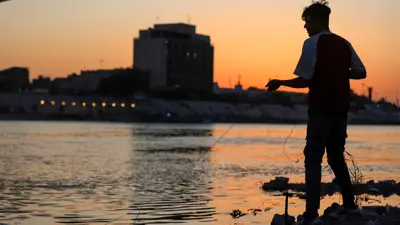 نهر دجلة في العراق