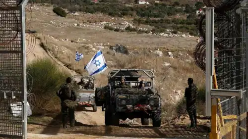 قوات إسرائيلية في الأراضي السورية