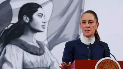 رئيسة المكسيك كلاوديا شينباوم