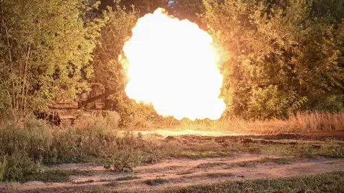 قوات روسية توجه ضربات للجانب الأوكراني