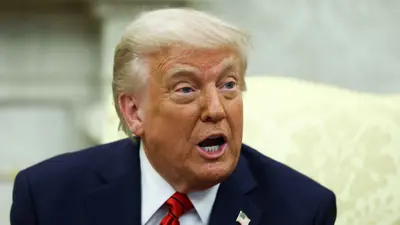 الرئيس الأمريكي دونالد ترامب