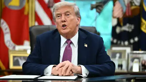 الرئيس الأمريكي دونالد ترامب