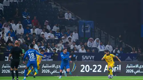 مباراة الهلال والتعاون في الدوري السعودي