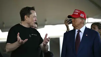 دونالد ترامب وإيلون ماسك