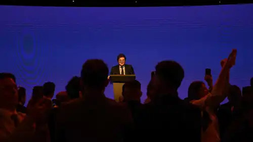  الرئيس الأرجنتيني خافيير ميلي