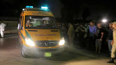 سيارة إسعاف مصرية