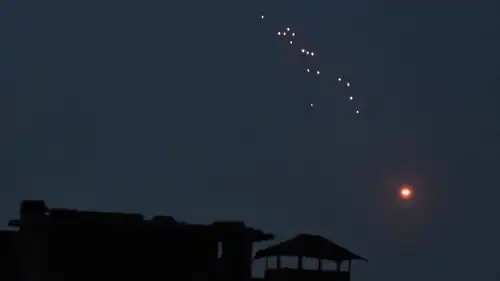 دفاعات أوكرانية تتصدى لمسيرات روسية 