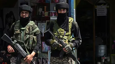 قوة عسكرية من الجيش الهندي