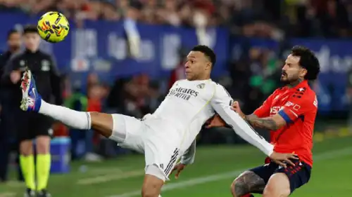 مباراة ريال مدريد وأوساسونا في الدوري الإسباني