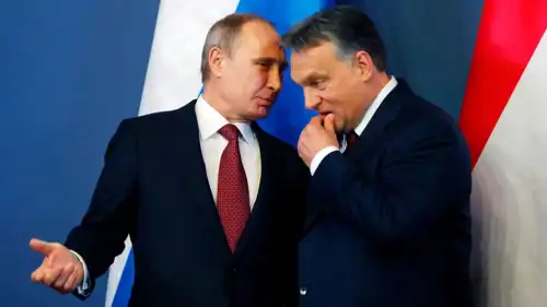 بوتين وفيكتور أوربان