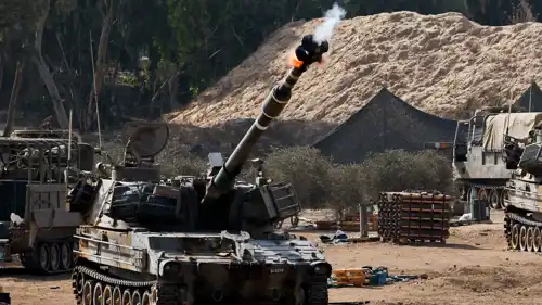 الجيش الإسرائيلي يطلق النار باتجاه غزة