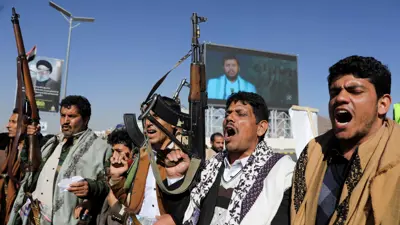 عناصر حوثية في اليمن