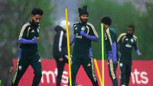 تدريبات المنتخب السعودي