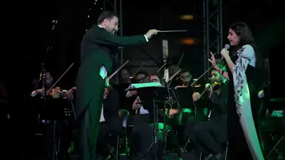 من حفل افتتاح مهرجان أعياد بيروت