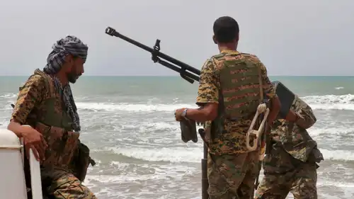 قوات يمنية في أبين