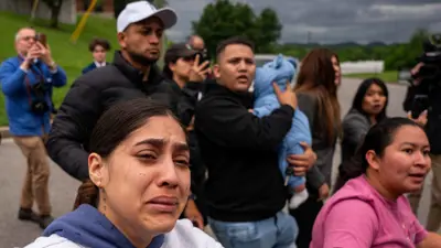 مهاجرون يحتجون على عمليات الترحيل في الولايات المتحدة