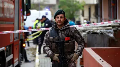 ضابط من القوات الخاصة التابعة للشرطة التركية