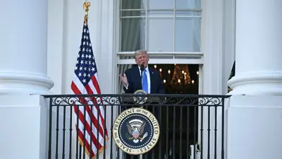 الرئيس الأمريكي دونالد ترامب