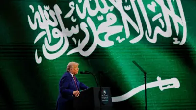 الرئيس الأمريكي دونالد ترامب في السعودية