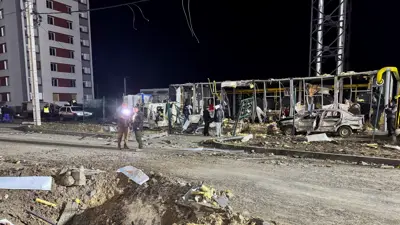 موقع غارة روسية في خاركيف