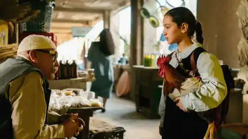 مشهد من الفيلم العراقي "كعكة الرئيس"