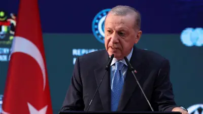 الرئيس التركي رجب طيب أردوغان
