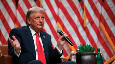  المرشح الجمهوري دونالد ترامب