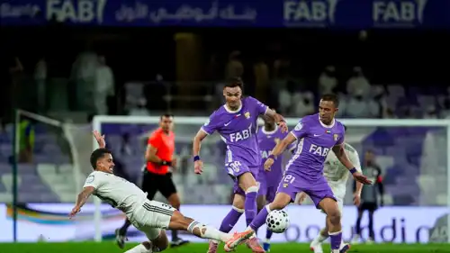 مباراة العين وعجمان في الدوري الإماراتي