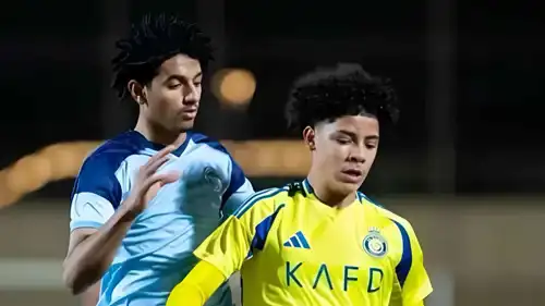 كريستيانو جونيور لاعب النصر الصاعد