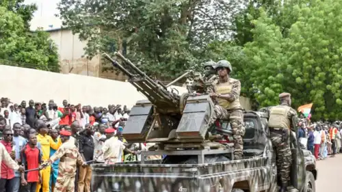 استعراض عسكري في مالي