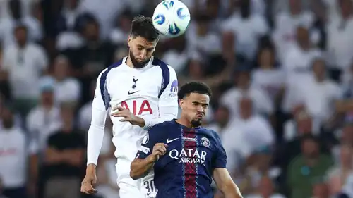 مباراة باريس سان جيرمان ضد توتنهام في كأس السوبر الأوروبي