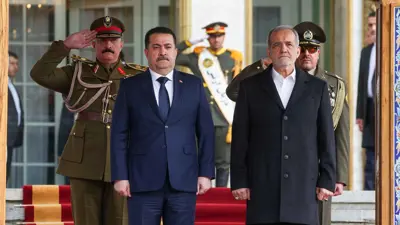 بزشكيان والسوداني في طهران