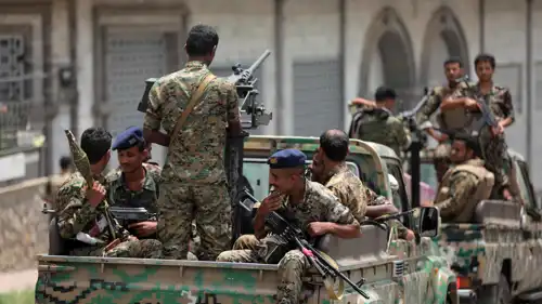 أفراد من الشرطة اليمنية