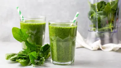 عصير السبانخ