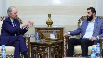 أحمد الشرع وغير بيدرسون