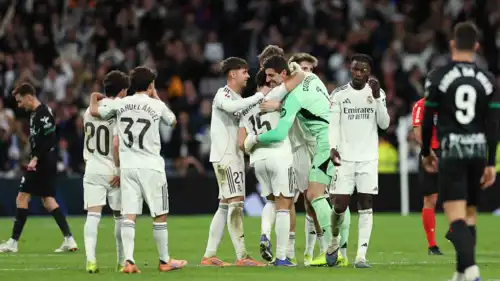 لاعبو ريال مدريد الإسباني