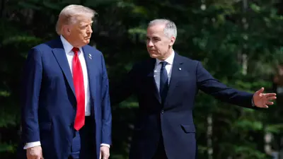 ترامب وكارني 