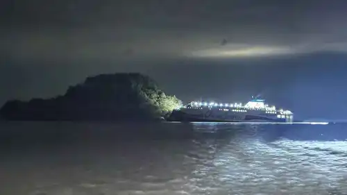 العبارة الجانحة قرب الجزيرة