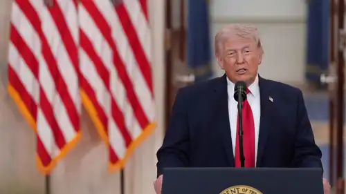 الرئيس الأمريكي دونالد ترامب