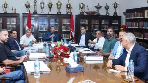 اجتماع مجلس إدارة الأهلي المصري