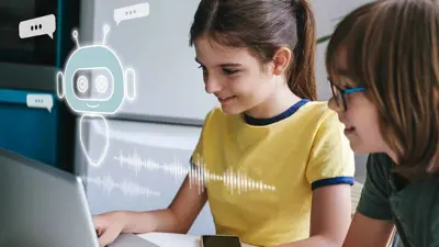 استخدام الأطفال لروبوتات الدردشة