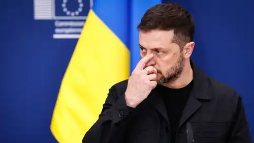 الرئيس الأوكراني فولوديمير زيلينسكي